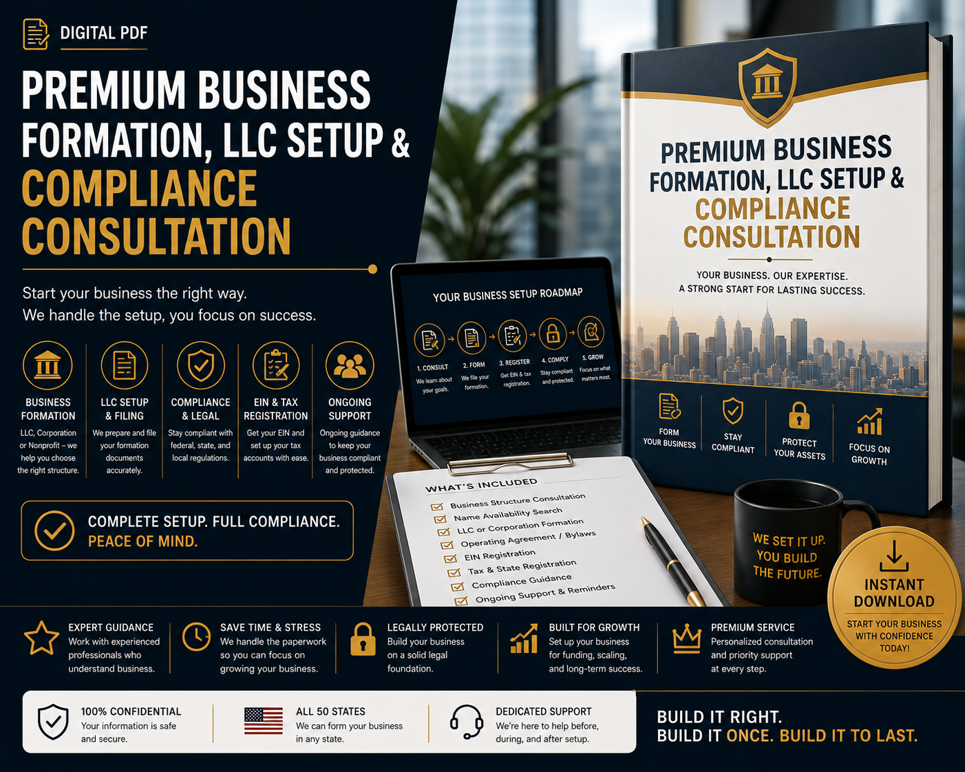 Premium Business Formation, LLC Setup & Compliance Consultation
