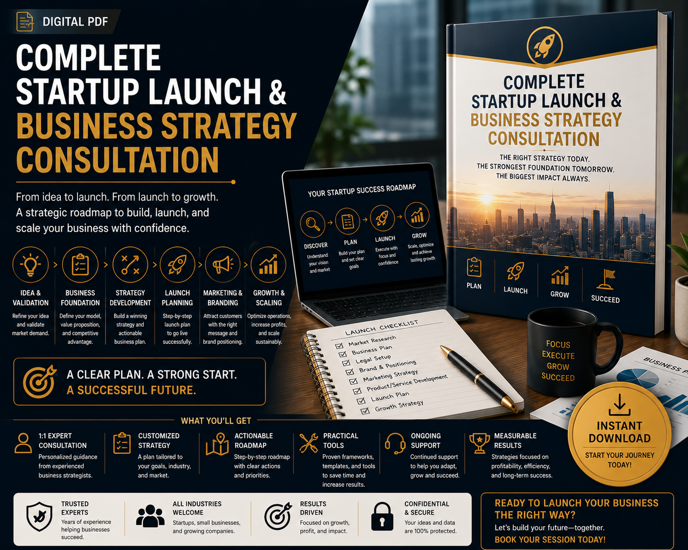 Complete Startup Launch & Business Strategy Consultation