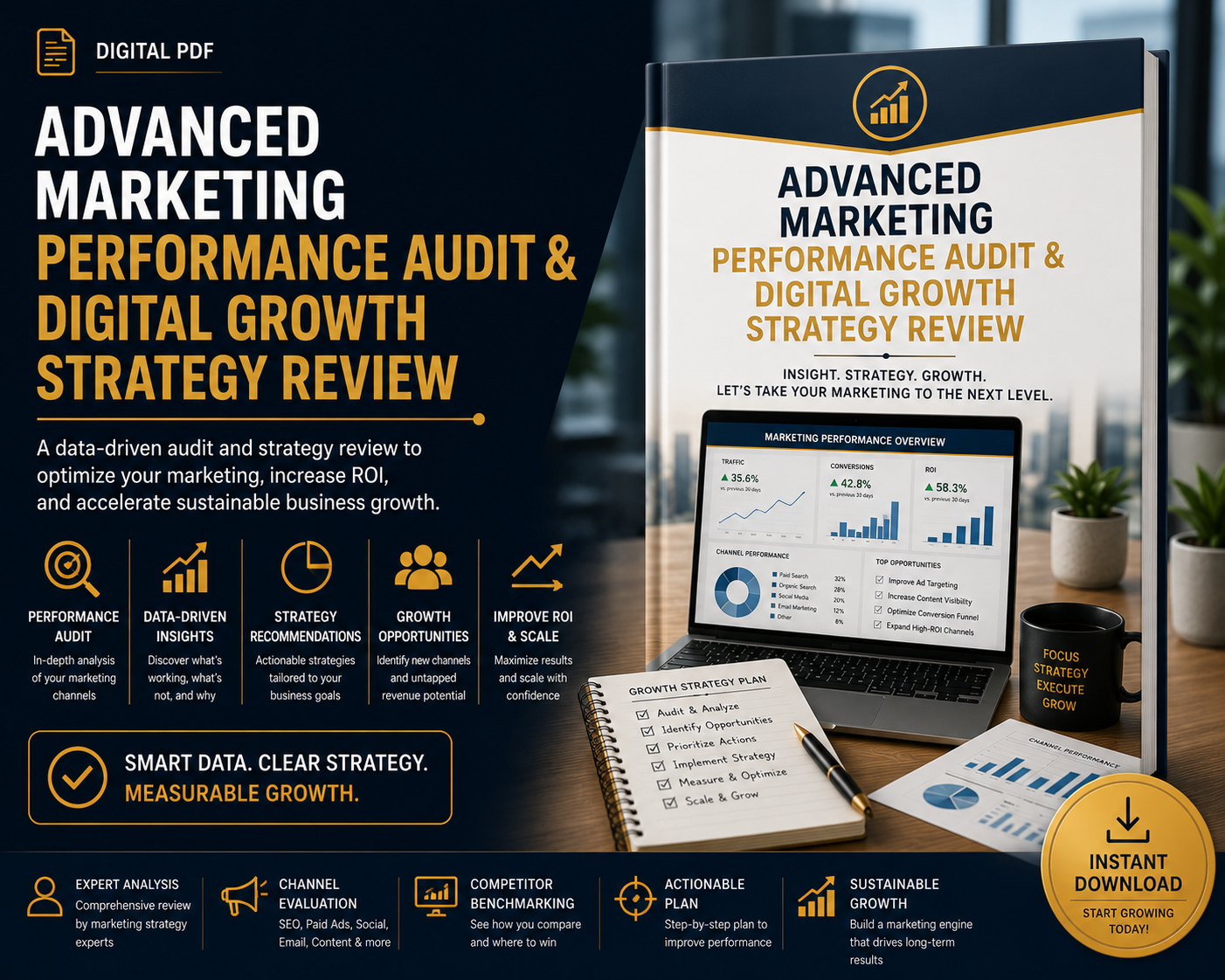 Advanced Marketing Performance Audit & Digital Growth Strategy Review