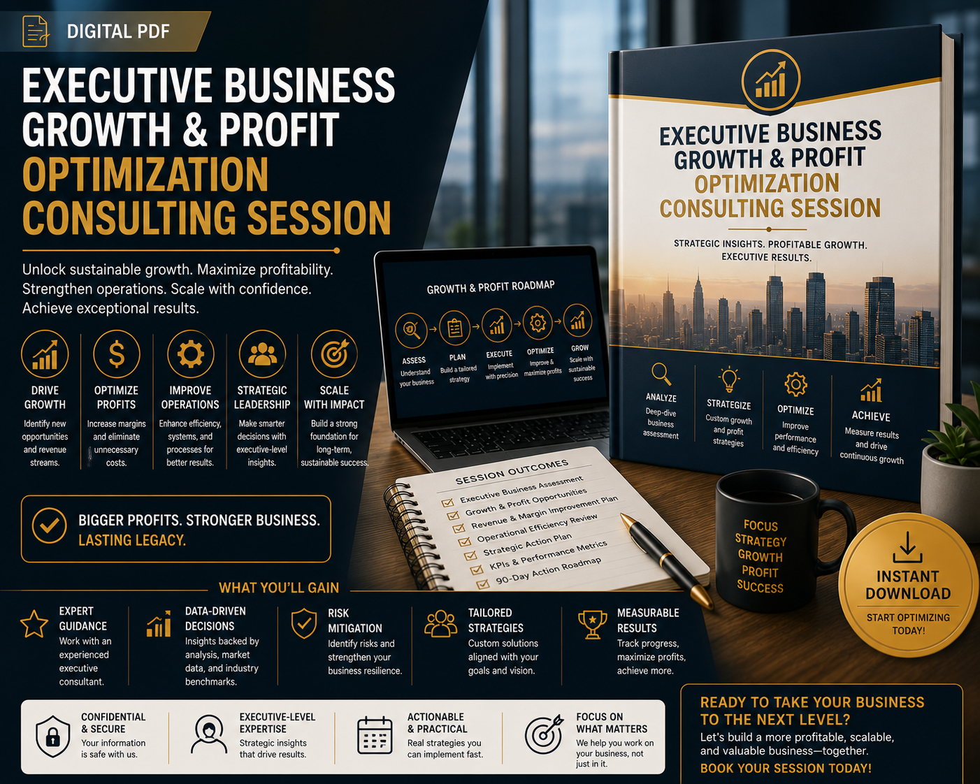 Executive Business Growth & Profit Optimization Consulting Session